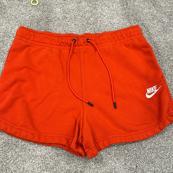 Nike Pants - Nike Womens Orange Essential Activewear Athletic Shorts Size S